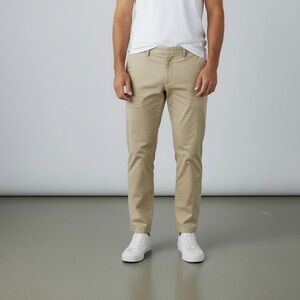NWT The Kooples Beige Chino Pants EU 50 US 34 Slim Straight Designer $215